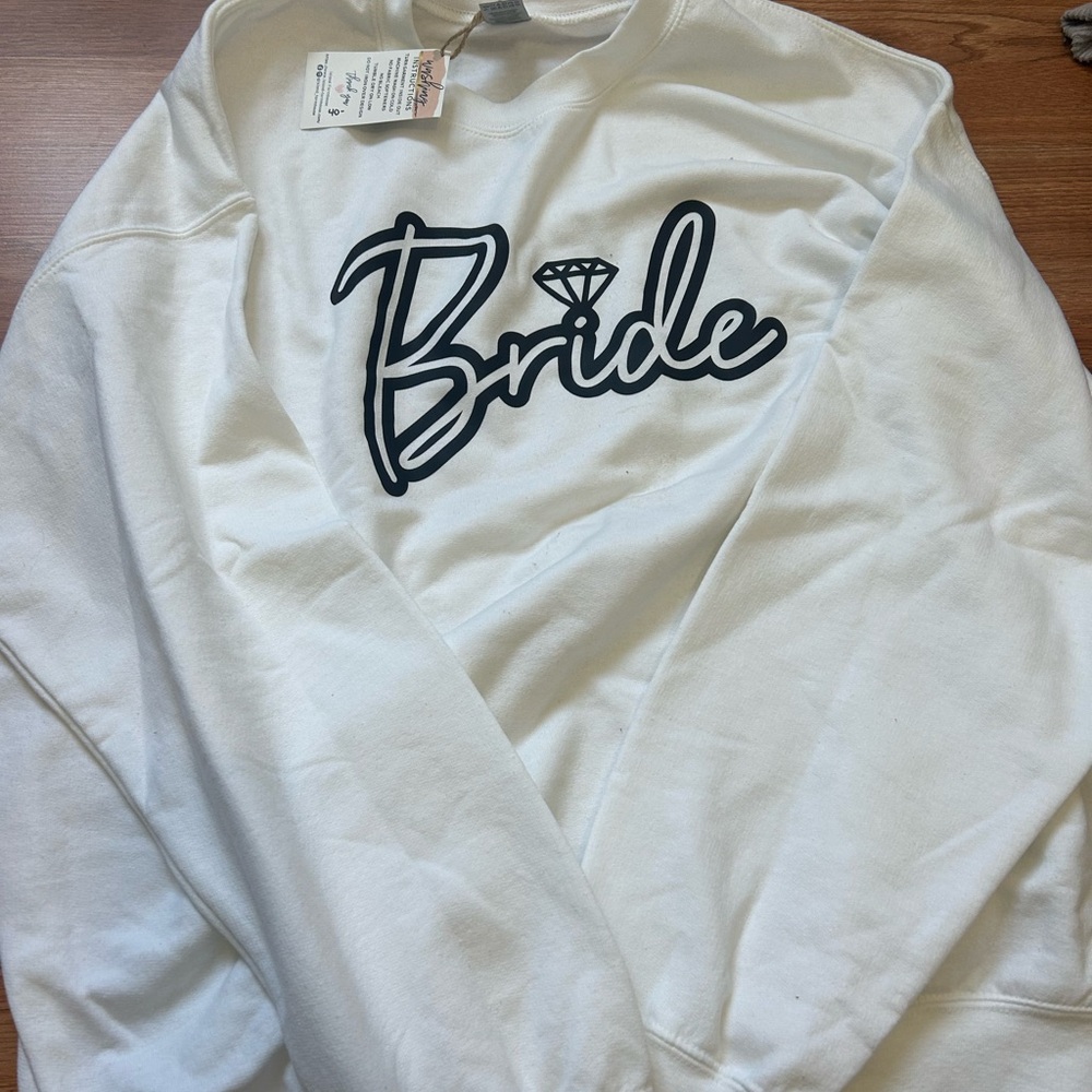 White Bride Sweatshirt